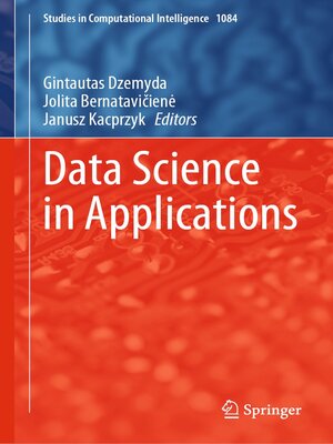cover image of Data Science in Applications